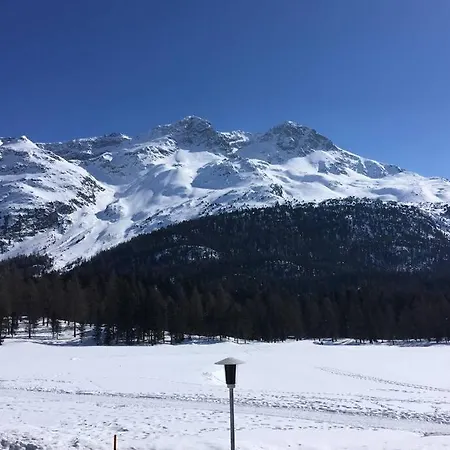Apartman Mountainview With Swimming Pool & Sauna St. Moritz